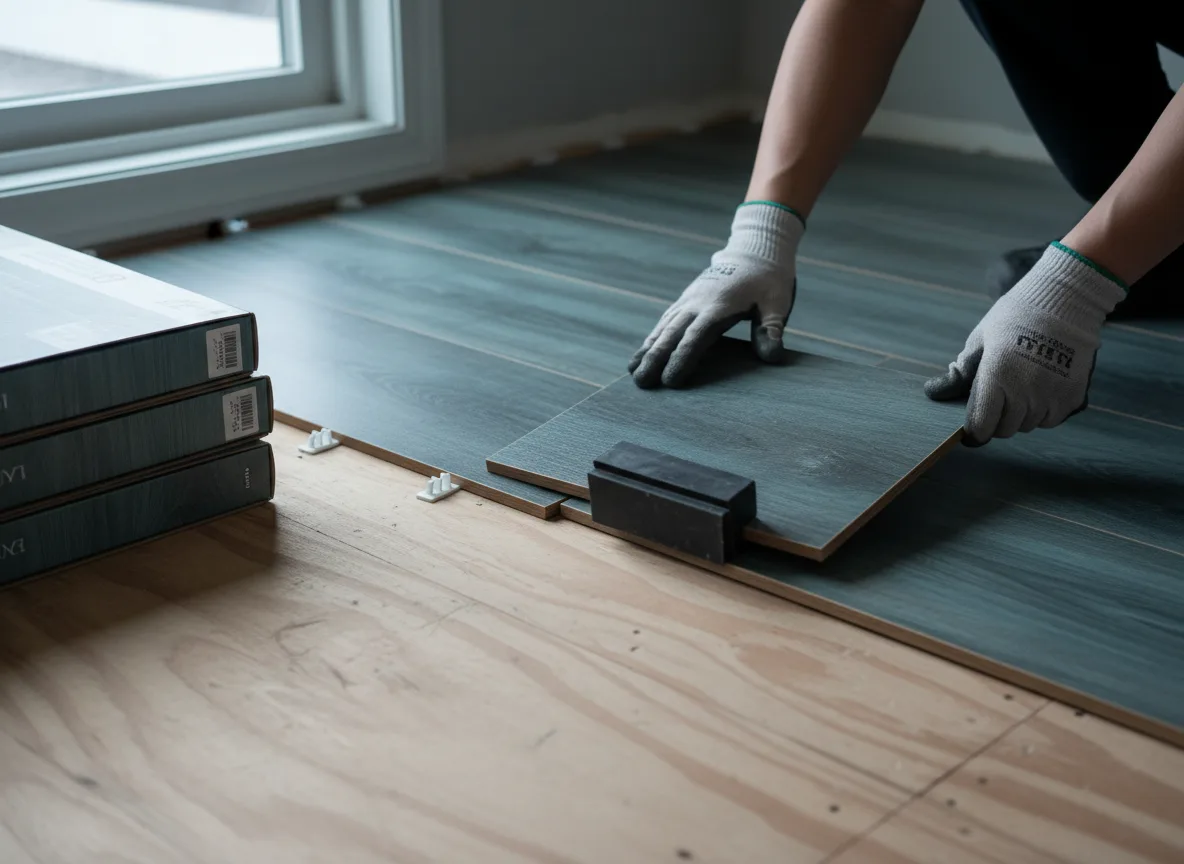 Luxury Vinyl Plank Installation company in Castana, IA